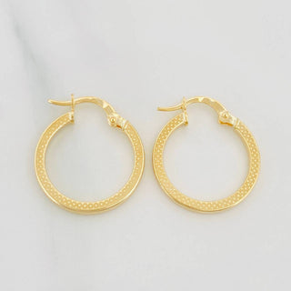 Candongas Vick | Oro Amarillo 18K | 1.4 g | 2 cm