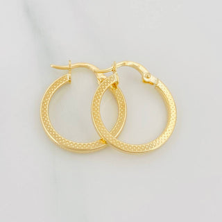 Candongas Vick | Oro Amarillo 18K | 1.4 g | 2 cm