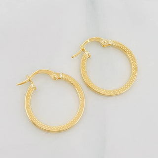 Candongas Vick | Oro Amarillo 18K | 1.4 g | 2 cm