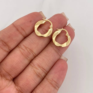 Candongas Triana | Oro Amarillo 18K | 1.55 g | 1.05 cm