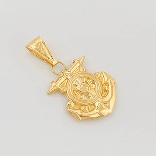 Dije Ancla | Oro Amarillo 18K | 1.7 g | 3.1 cm