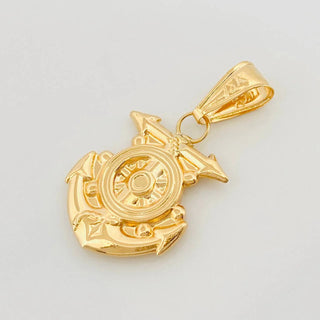 Dije Ancla | Oro Amarillo 18K | 1.7 g | 3.1 cm