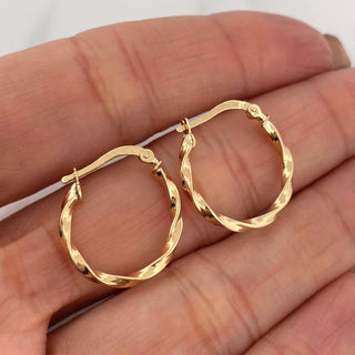 Candongas Kari | Oro Amarillo 18K | 1.4 g | 2 cm