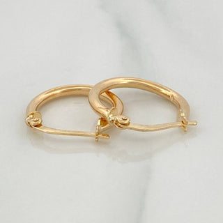Candongas Jass | Oro Amarillo 18K | 1.5 g | 1.8 cm