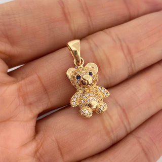 Dije Oso | Oro Amarillo 18K | 3.4 g | 2.5 cm