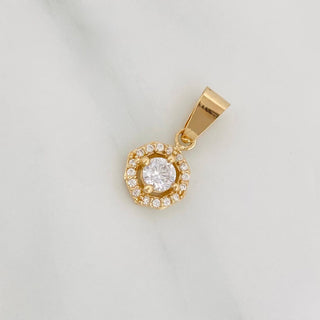 Dije Halo Circulo | Oro Amarillo 18K | 1.2 g | 1.05 cm