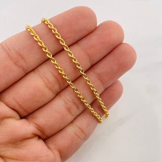 Cadena Lazo | Oro Amarillo 18K | 3.2 g | 61 cm | 2.1 mm