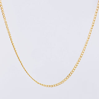 Cadena Cubana | Oro Amarillo 18K | 2.1 g | 67.5 cm | 1.8 mm
