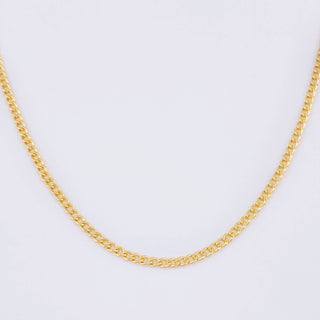 Cadena Cubana | Oro Amarillo 18K | 2.1 g | 67.5 cm | 1.8 mm