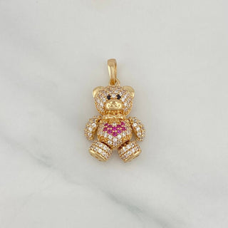 Dije Oso Articulado | Oro Amarillo 18K | 4.45 g | 2.5 cm