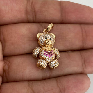 Dije Oso Articulado | Oro Amarillo 18K | 4.45 g | 2.5 cm
