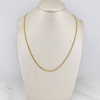 Cadena China | Oro Amarillo 18K | 4.25 g | 45.1 cm | 2.11 mm