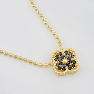 Cadena Militar Trebol 7.45g / 40cm / 1.67mm Oro Amarillo 18K