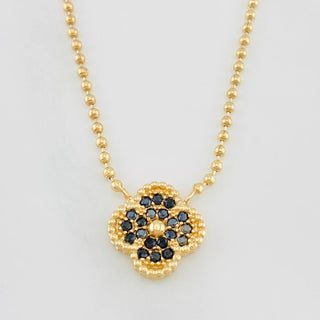 Cadena Militar Trebol | Oro Amarillo 18K | 7.45 g | 41.05 cm | 1.67 mm