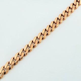 Cadena Cubana | Oro Rosa 18K | 18.85 g | 61 cm | 4.7 mm