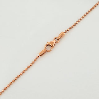 Cadena Militar | Oro Rosa 18K | 3.7 g | 60 cm | 0.9 mm