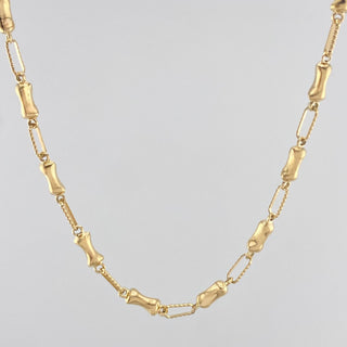 Cadena Rustica Reloj de Arena | Oro Amarillo 18K | 9.9 g | 71 cm | 2.1 mm