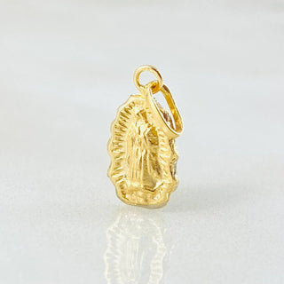 Dije Virgen Guadalupe | Oro Amarillo 18K | 0.45 g | 1.8 cm