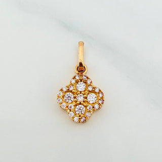 Dije Trebol | Oro Amarillo 18K | 1.1 g | 1.7 cm