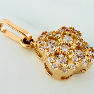 Dije Trebol | Oro Amarillo 18K | 1.1 g | 1.7 cm