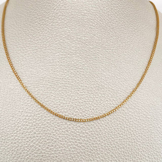 Cadena Veneciana | Dos Oros Amarillo Blanco 18K | 5.55 g | 40 cm | 1.22 mm