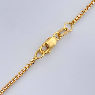 Cadena Veneciana | Dos Oros Amarillo Blanco 18K | 5.55 g | 40 cm | 1.22 mm