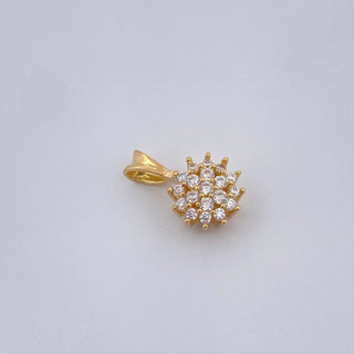 Dije Flor De Loto | Oro Amarillo 18K | 1.1 g | 1.4 cm