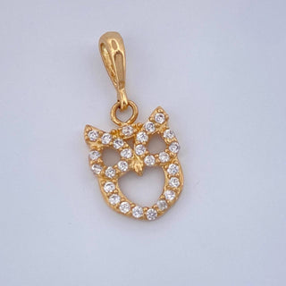 Dije Búho | Oro Amarillo 18K | 0.7 g | 1.8 cm