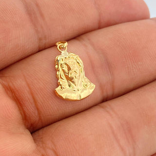 Dije Rostro Cristo | Oro Amarillo 18K | 0.75 g | 2.0 cm