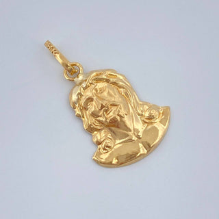 Dije Rostro Cristo | Oro Amarillo 18K | 0.75 g | 2.0 cm