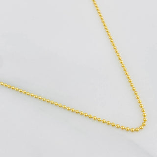 Cadena Militar | Oro Amarillo 18K | 3.15 g | 50 cm | 1.19 mm
