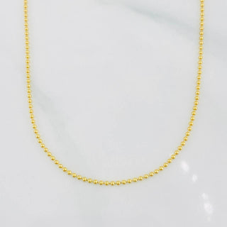 Cadena Militar | Oro Amarillo 18K | 3.15 g | 50 cm | 1.19 mm