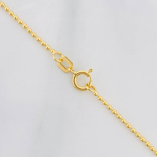 Cadena Militar | Oro Amarillo 18K | 3.15 g | 50 cm | 1.19 mm