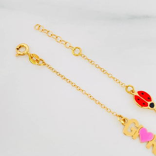 Pulso Bebé Rolo Girls | Oro Amarillo 18K | 1.5 g | 16 cm | 0.9 mm