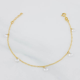 Pulso Aro Seguido 1.3g / 18cm / 1.1mm Tres Oros 18K