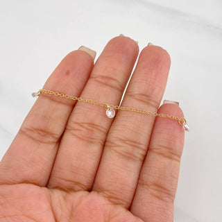 Pulso Aro Seguido | Tres Oros 18K | 1.3 g | 18 cm | 1.1 mm