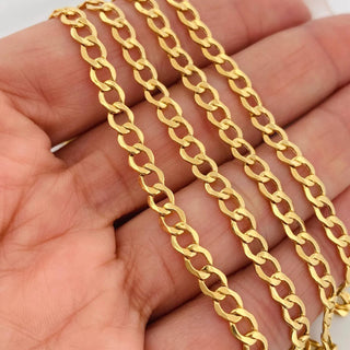 Cadena Cubana | Oro Amarillo +1 18K | 9.5gr | 65cm | 4.45mm