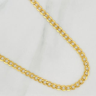 Cadena Cubana | Oro Amarillo +1 18K | 9.5gr | 65cm | 4.45mm