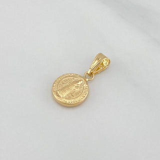 Dije San Benito | Oro Amarillo 18K | 0.7 g | 1.9 cm