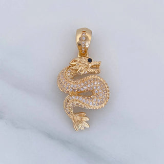 Dije Dragón | Oro Amarillo 18K | 5.5 g | 3.4 cm