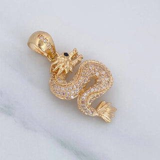 Dije Dragón | Oro Amarillo 18K | 5.5 g | 3.4 cm