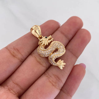 Dije Dragón | Oro Amarillo 18K | 5.5 g | 3.4 cm
