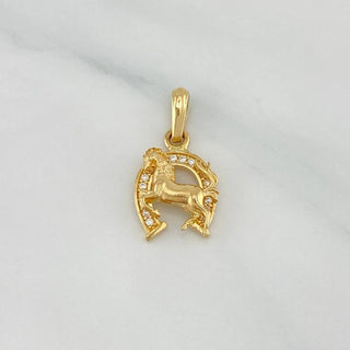 Dije Herradura Caballo | Oro Amarillo 18K | 1.75 g | 2 cm
