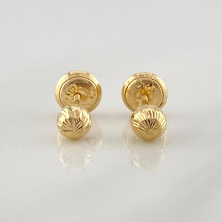 Topos Bola | Oro Amarillo 18K | 0.55 g | 4 mm