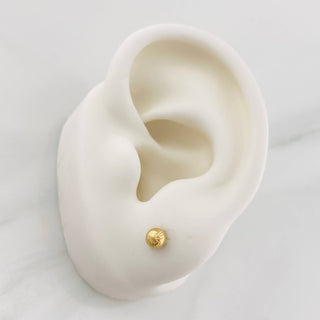 Topos Bola | Oro Amarillo 18K | 0.55 g | 4 mm