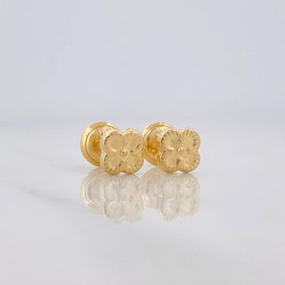 Topos Trébol | Oro Amarillo 18K | 0.65 g | 5 mm