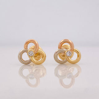 Topos Helice | Tres Oros 18K | 0.95 g | 8.85 mm