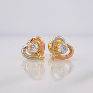 Topos Corazon | Tres Oros 18K | 0.85 g | 7 mm