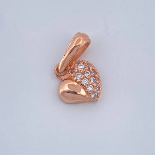 Dije Corazón | Oro Rosa 18K | 0.7 g | 1.5 cm