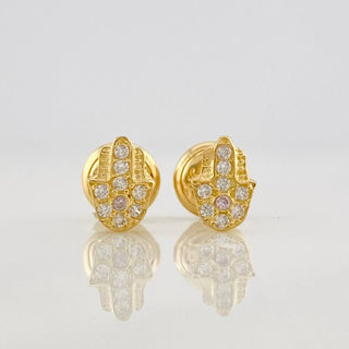 Topos Mano Hamsa | Oro Amarillo 18K | 0.75 g | 6.2 mm